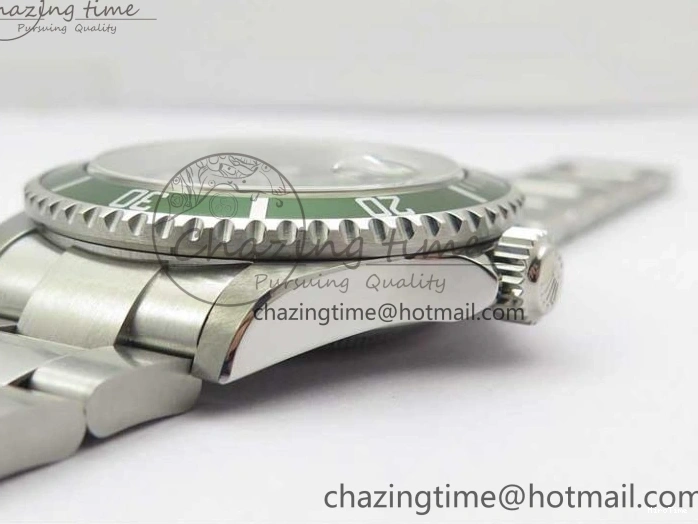 MiroTime 0502 Effortless Submariner 16610 LV Kermit Green 904L Steel ARF1:1 Best Edition on SS Bracelet SH 2577